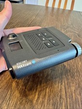 Escort MAXcam 360c Radar  Laser Detector Dash Cam Mute Mode microSD Card Slot