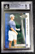 BGS 9 MINT 2000 JIM HARBAUGH /1125 DONRUSS PREFERRED #95 G6823