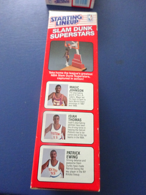 1989 Starting Lineup Slam Dunk, Dominique Wilkins, Still Sealed