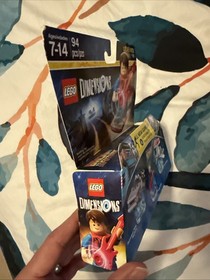 NEW LEGO 71201 DIMENSIONS BACK TO THE FUTURE Sealed but serious wear on box