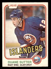 1981-82 O-Pee-Chee #211 Duane Sutter RC (ref 228851)