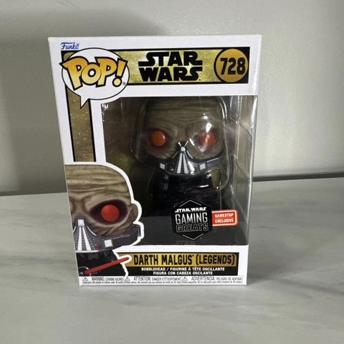 STAR WARS SWTOR FUNKO POP! DARTH MALGUS (LEGENDS) GAMING GREATS #728 *NIB*