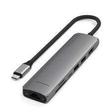 7 in 1 USB C Hub Multiport Adapter with 4K HDMI, 100W PD Charging, 2X USB-A D...