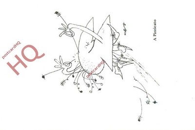 Ansichtskarte: Annetta Hoffnung, ein Pizzicato