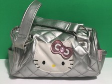 Sanrio 2005 Hello Kitty Silver Girls Handbag