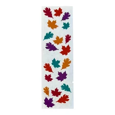 Mrs. Grossman's Stickers 1 Strip Fall Leaves Multi-Color 1991