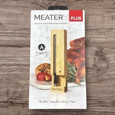 MEATER Plus Wireless Smart Meat Thermometer Treager RTU-MT-MP01 NEW Sealed!