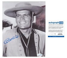 Patrick Wayne "The Alamo" AUTOGRAPH Signed 'James Butler Bonham' 8x10 Photo ACOA