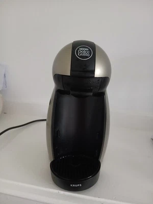 Krups KP100040 Nescafe Dolce Gusto Piccolo Manual Coffee Machine - Black