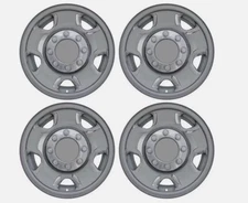 Set of 4 - 17’ Chrome Wheel Skins Imp74x Ford F250 SUPER DUTY 05-07 OEM LAST SET