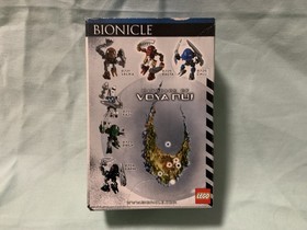 LEGO 8721 + 8724 + 8726 Bionicle Matoran by Voya Nui, Velika, Garan, Dalu NEW & ORIGINAL PACKAGING