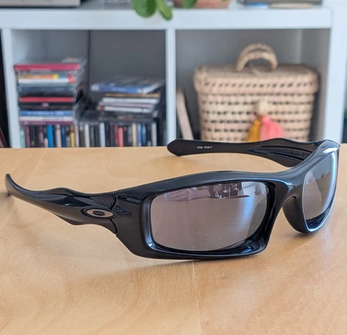 Oakley - Sunglasses - Monster pup - 05-044 - Black iridium polished - USA Made
