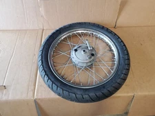 1975 Harley Davidson SS250 AMF Aermacchi OEM Front Rim/Brake Plate *Nice*