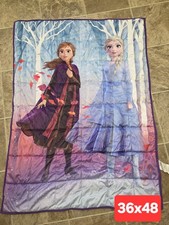 Disney's Frozen 2 Kids Weighted Blanket featuring Elsa and Anna