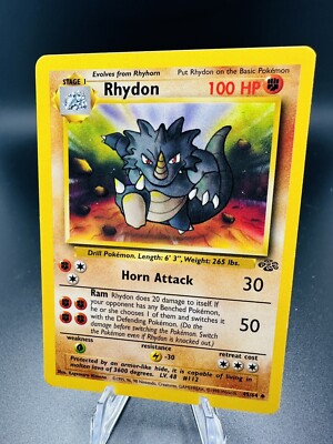 ポケモンカード Rhydon サイドン 英語版 U92【ポケモン カード】 英語版 海外 Rhydon サイドン 45/64 旧