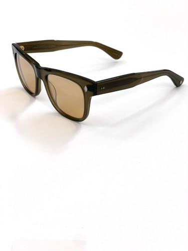Garrett Leight Troubadour Sunglasses Olio Halo Mirror GLCO Bruno Mars Style - Picture 6 of 15