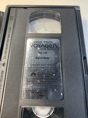Vintage Star Trek VHS Lot Voyager 2000 Charlie X The Enemy Within 1978 Work - Picture 7 of 15
