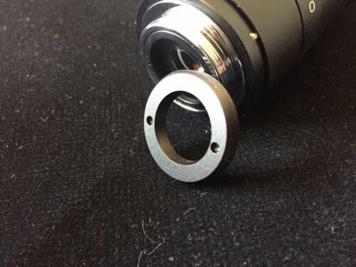 New D mount M16 x0.75 To C mount for Moive Lens to Camera Flate adapter - Picture 3 of 5