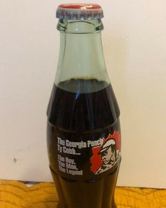 Ty Cobb-  The Georgia Peach--1994 coca cola bottle