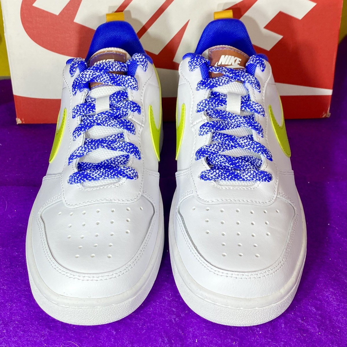 Nike Court Borough Low 2 SE Basketball Shoes Men’s/Boy’s Sz 6 Wmns 7.5 New W/Box Amazon.com | Nike Court Borough Low 2 SE (Big Kid) | Basketball main image 3