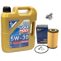 MotoröL ÖLfilter SH424P 5W30 5 Liter + ÖLablassschraube FüR BMW 3Er Coupe E46