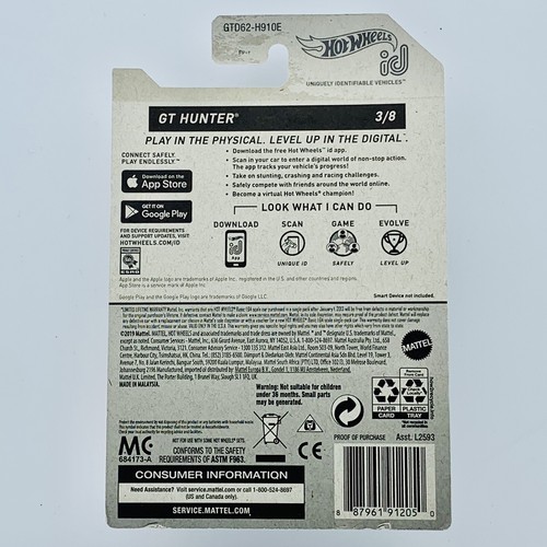 Hot Wheels ID Chase Car GT Hunter - C - Picture 4 of 6