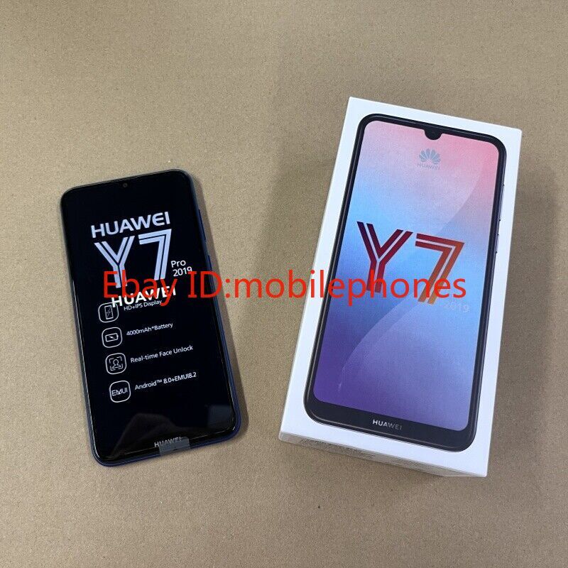 HUAWEIスマホ Huawei Y7 Prime (2018) - 32GB - Blue (Unlocked) Smartphone