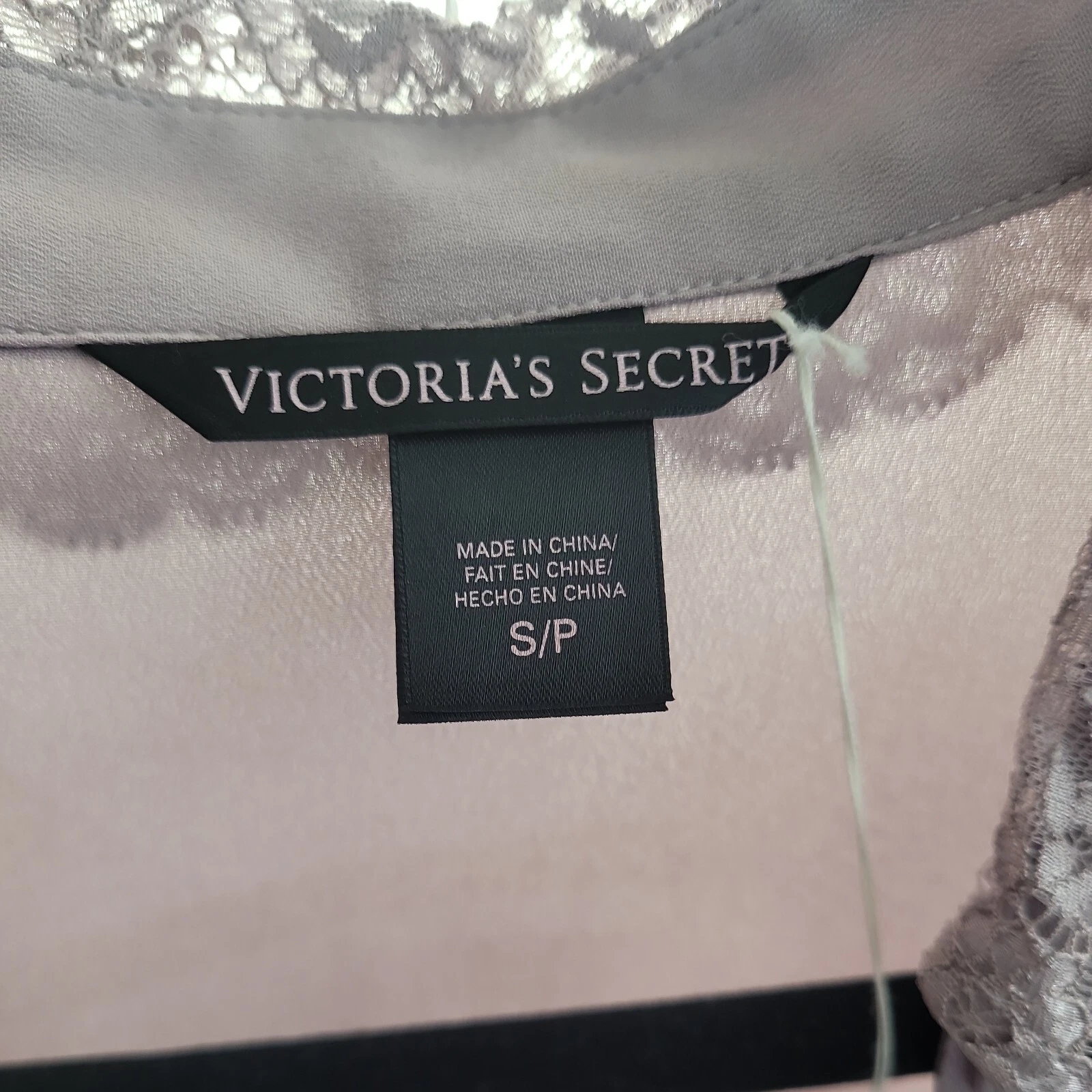 UNDERCOVER Nuovo con etichette Abito accento pizzo Victorias Secret leggero prugna viola elastico vita in pizzo piccolo