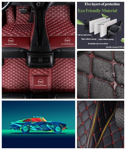 Custom Handmade For Volvo All Models Car Floor Mat Trunk Mat Waterproof Luxury - Picture 18 of 40