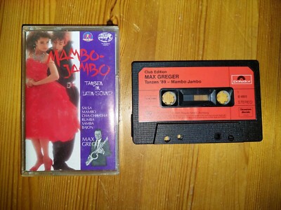 MC Musik Kassette Max Greger ''Tanzen '89 - Mambo Jambo'' Tanzen im Latin Sound