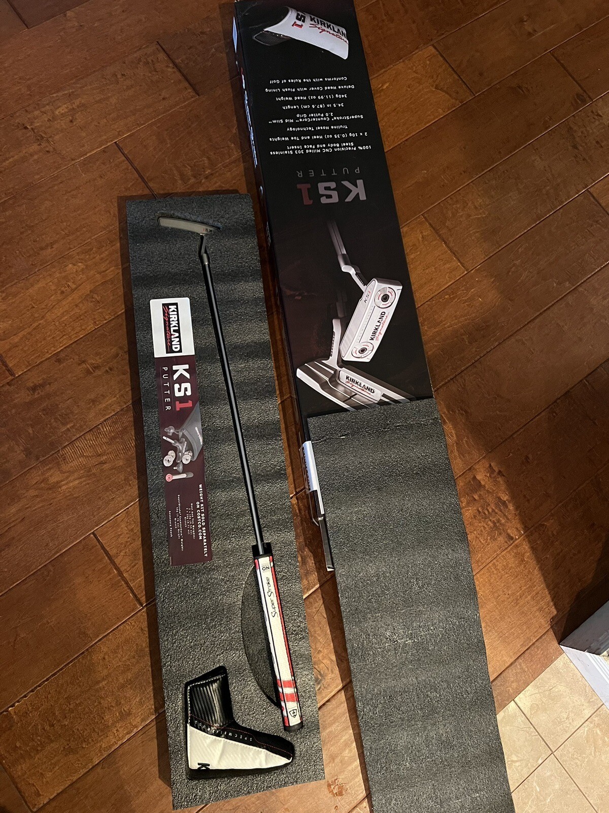 Kirkland Signature KS1 Putter Left Handed with Head Cover 96619075164