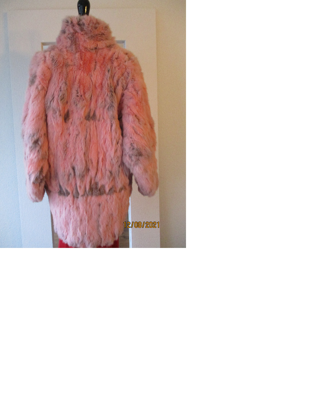 ECHTPELZ JACKE/MANTELROSA/PINK eBay