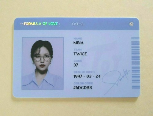 TWICE 3rd Album Formula of Love : O+T= 3 Official Photocard Mina Sana Momo - 第 71/145 張圖片