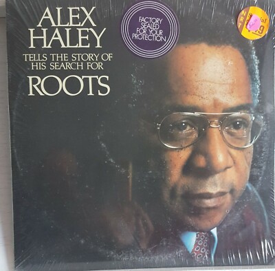 Alex Haley tells his story of Roots sealed vinyl lp double record 1977