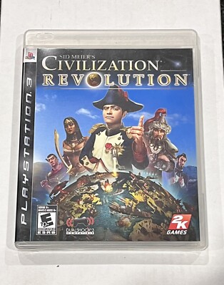 Sid Meier's: Civilization Revolution (Sony PlayStation 3, 2008 - PS3) Manual CIB