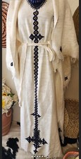 Ethiopian/Eritrean traditional coffee dress Our Habeshan coffee dress represent
