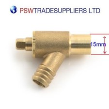 Drain Cock Type A - 15mm -Brass.