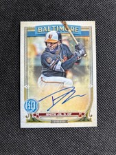 2020 Topps Gypsy Queen Autographs Dwight Smith Jr. Auto Baltimore Orioles