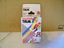 Vintage 1976 Mattel Sew Perfect Red, Yellow  Blue Trim Only No Reels No. 2003