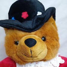 Vintage Keel Toys Simply Soft Plush Beefeater London Royal Teddy Bear