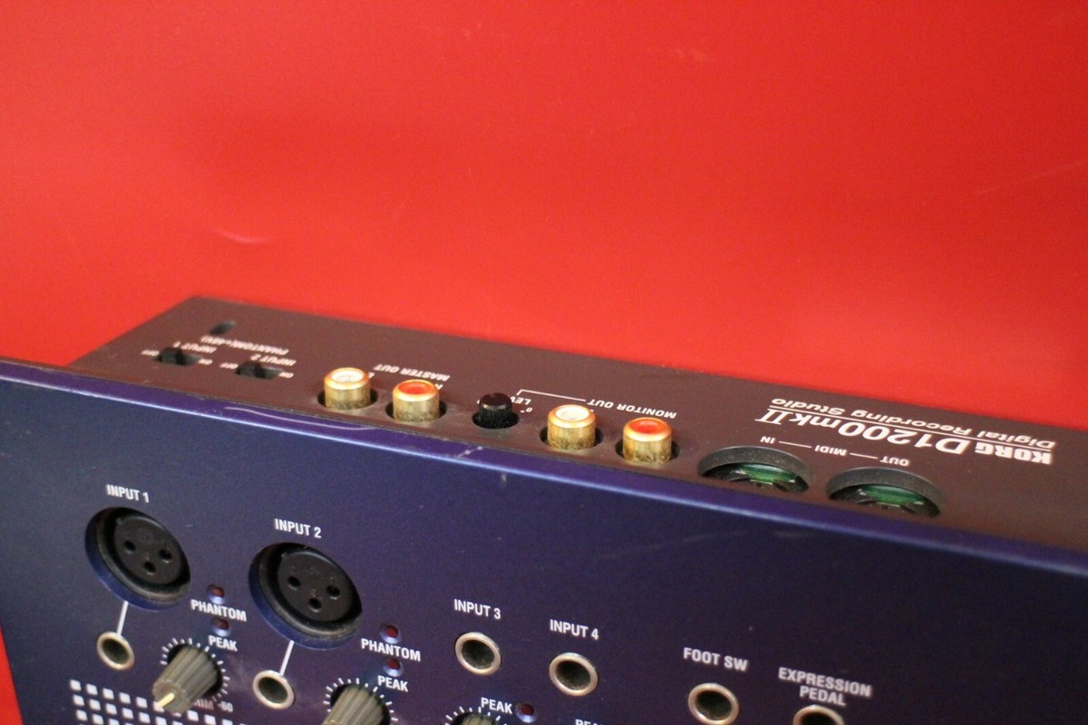 USED KORG D-1200 mkⅡ Digital Recording Studio d1200 mkii mk2 MTR