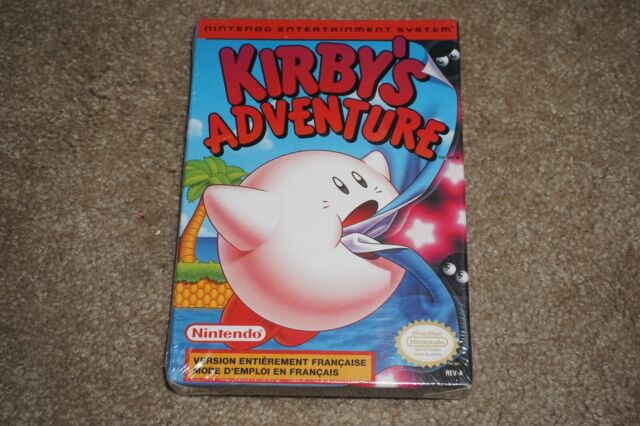 Kirby's Adventure (Nintendo Entertainment System, 1993) for sale 