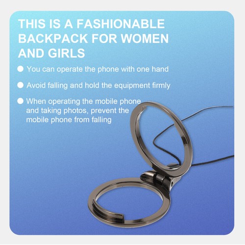 Phone Supplies Mobile Finger Holder Cell Phone Lanyard Phone Holder - 第 2/12 張圖片