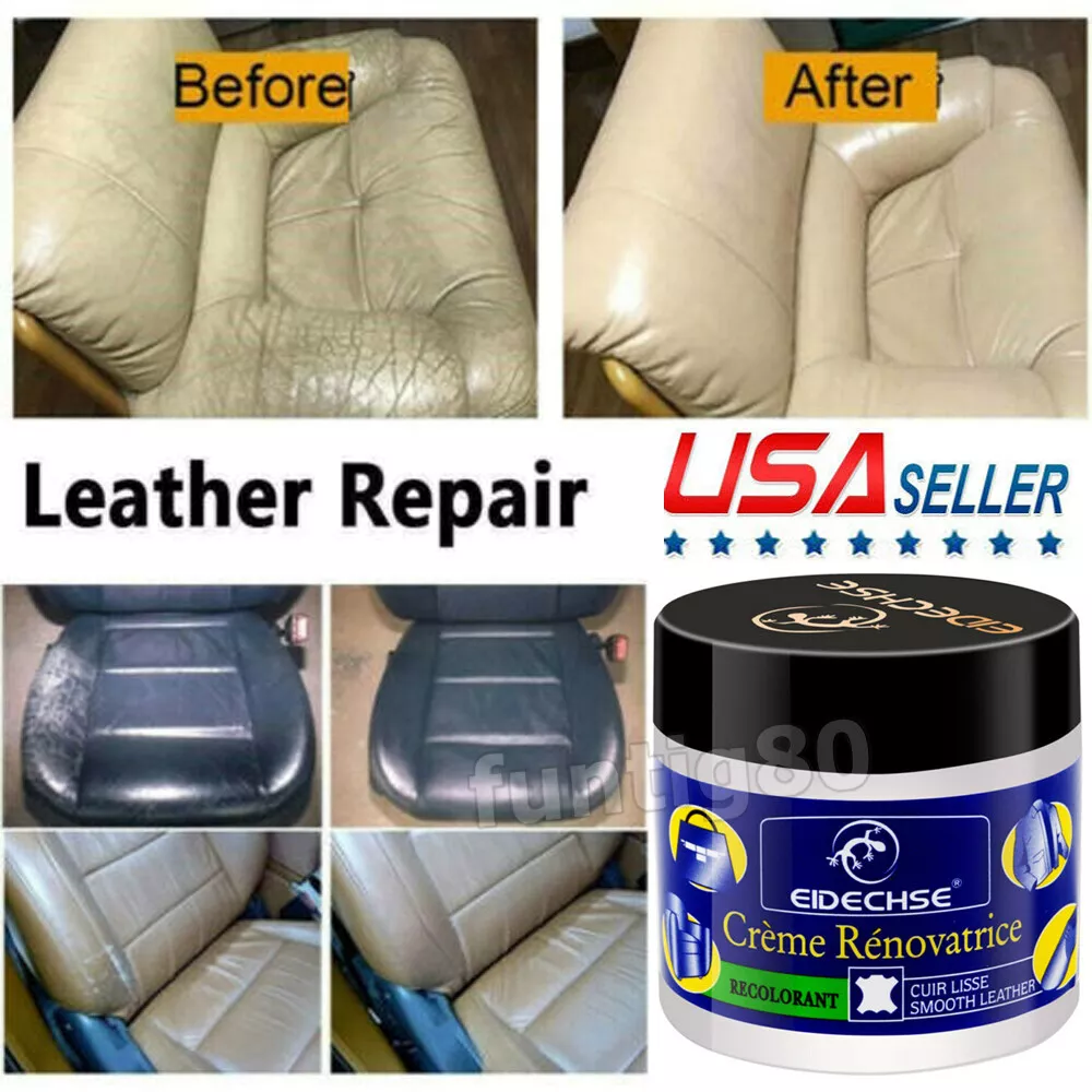 Advanced Leather Repair Filler Cream Kit Restore Car Seat Sofa Scratch  Scuffs