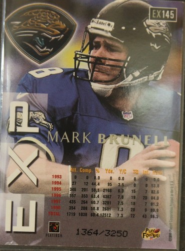 1999 Playoff Prestige EXP Reflections Silver Mark Brunell #EX145 - Ungraded - Picture 2 of 2