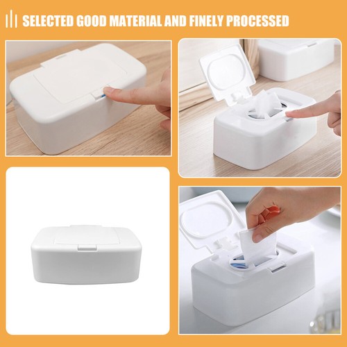 Caja de almacenamiento dispensadora de 2 piezas contenedor de plástico para bebé recargable viaje - Imagen 6 de 12
