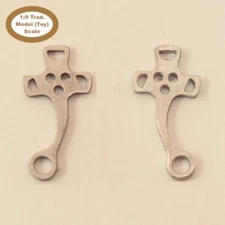 HORSING AROUND Traditional 1:9 Model Horse Scale HACKAMORE BIT - Pewter (Silver)