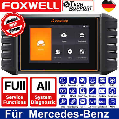 FOXWELL NT710 OBD2 Profi Kfz Diagnosegerät All System Auto Scanner DPF Für Benz