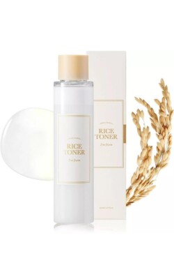 I'm from Rice Toner 150ml, leuchtender Look, pflegt tief, feuchtigkeitsspendend