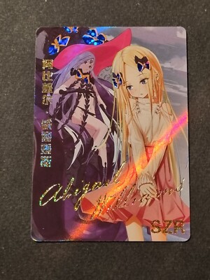 ABIGAIL WILLIAMS - FATE GRAND ORDER -GODDESS STORY - SZR-003 - WAIFU - HOLO CARD